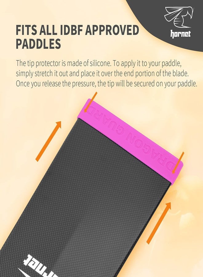 Dragon Guard (Pink) - Tip Protector for Boat Paddles - Image 3