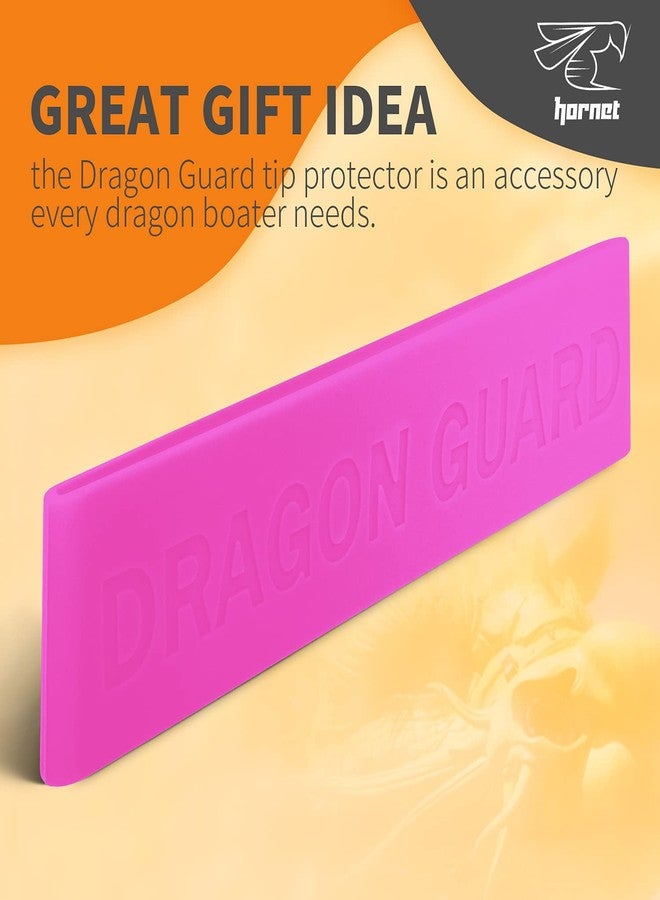 Dragon Guard (Pink) - Tip Protector for Boat Paddles - Image 5