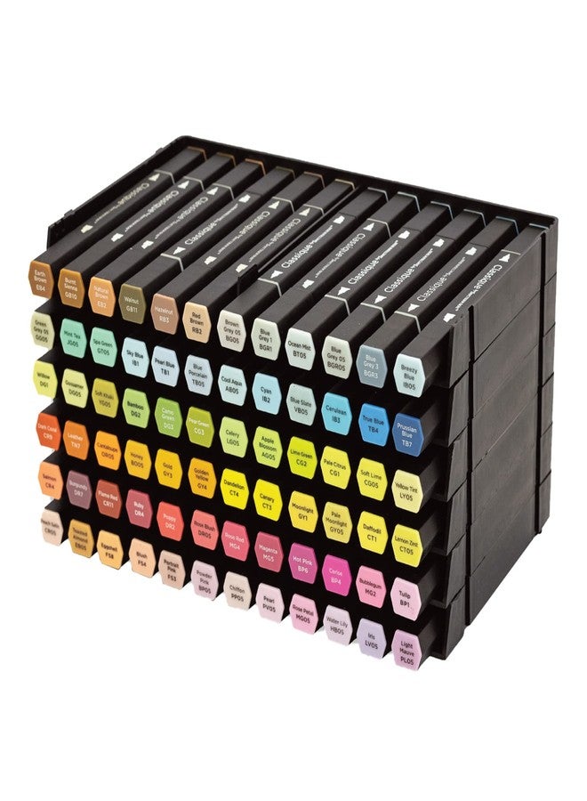 Spectrum Noir Crafter's Companion SPECN-6 Spectrum Noir Marker Storage Trays, 6/Pack,Black - Image 1