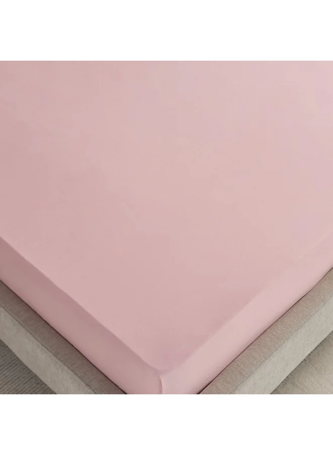 Home Box Essential Cotton Twin Fitted Sheet 120 x 200 x 36 cm