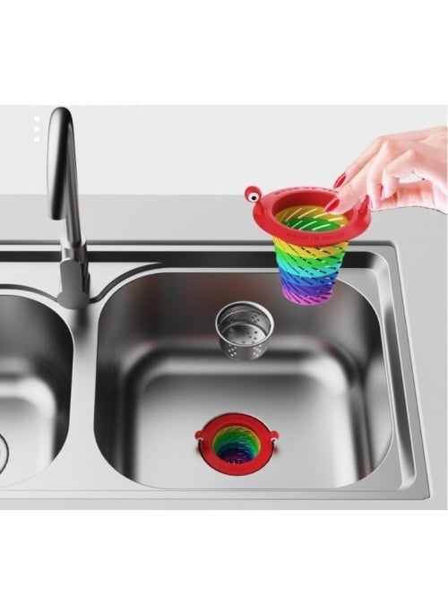 Ttt Colored 6 Stage Sink Strainer  - Image 1