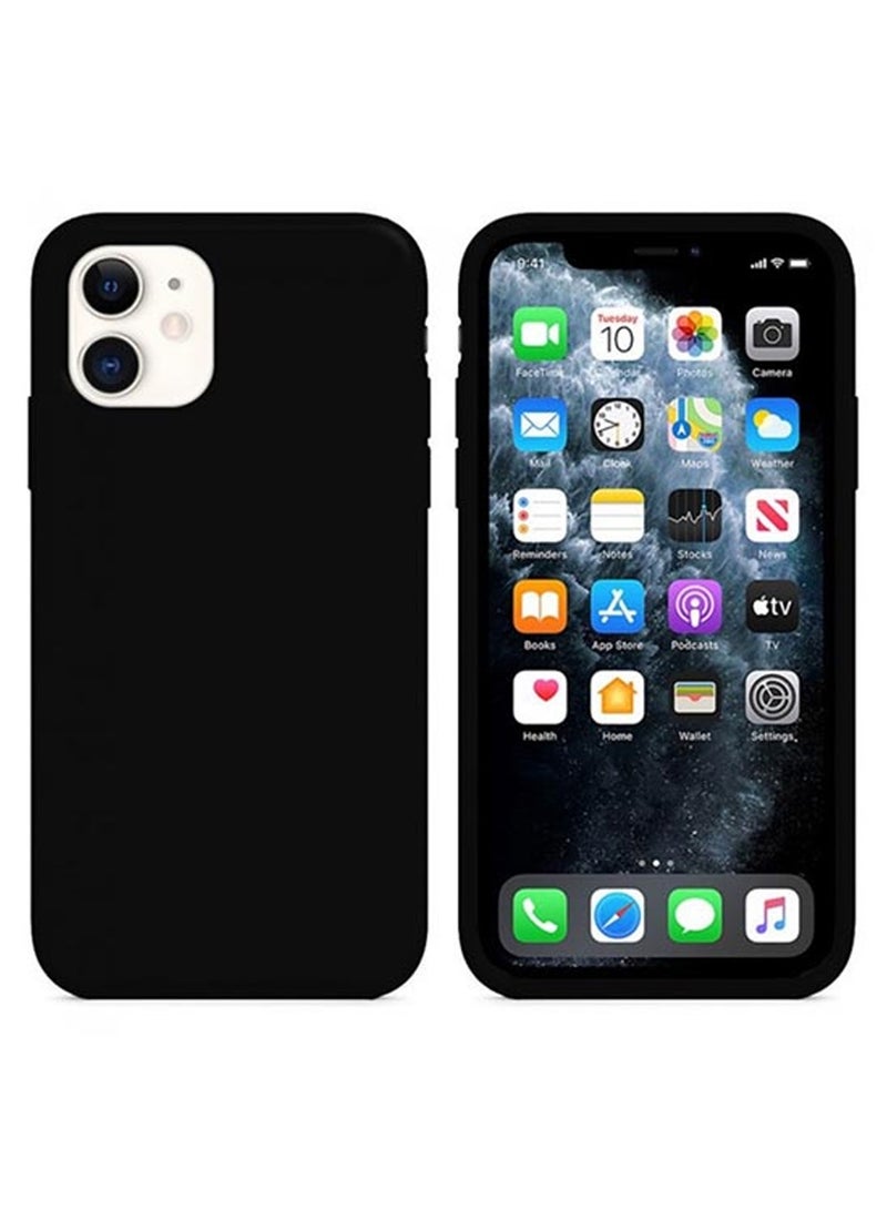 CATANES Protective Soft Silicone Case Cover for iPhone 11 - Black - Image 3