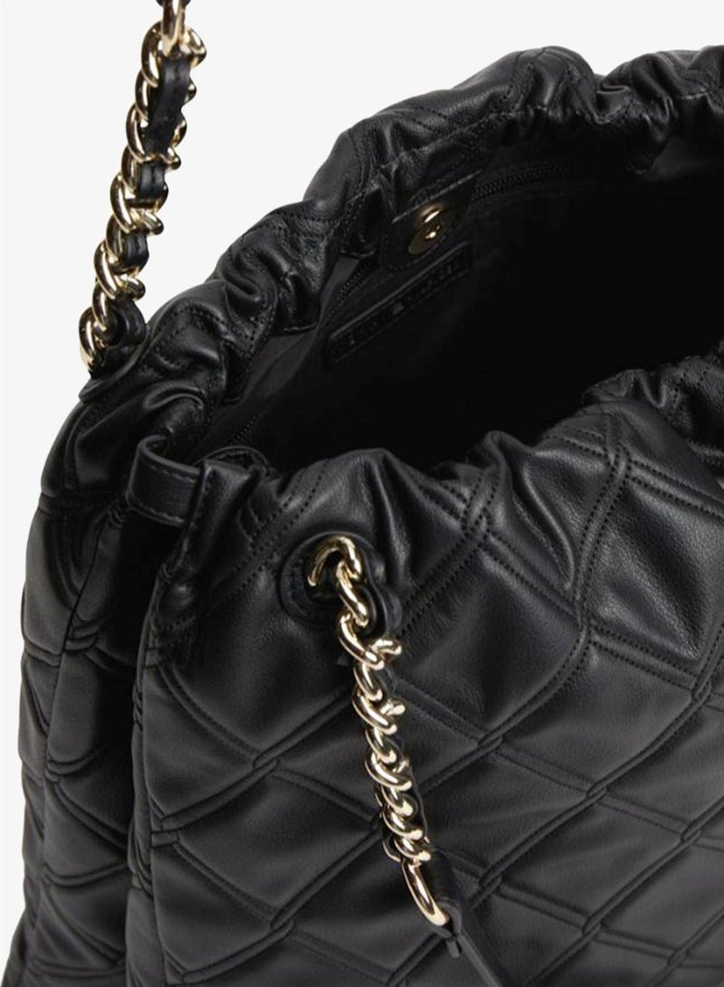 TOMMY HILFIGER Monogram Quilted Tote Bag - Image 4