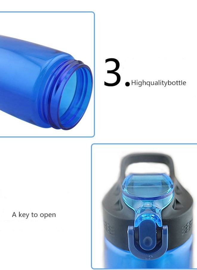Taiahiro - Water Filter Bottle with 2-Stage Integrated Filter Straw for Hiking, Backpacking and Travel - Image 1