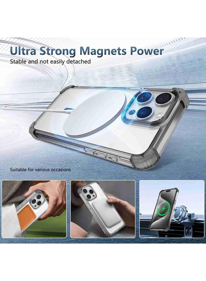 Zaboon Case For iPhone 12 Pro Transparent MagSafe Magnetic Phone Case - Image 5