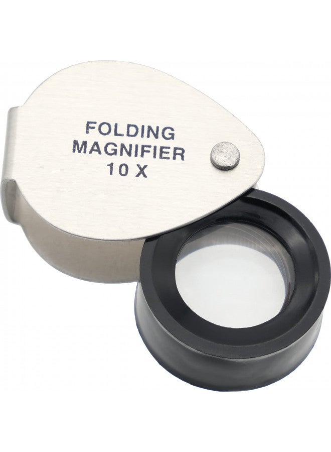 FindingKing 10X Jewelers Economy Loupe 18MM Magnifying Glass New - Image 2
