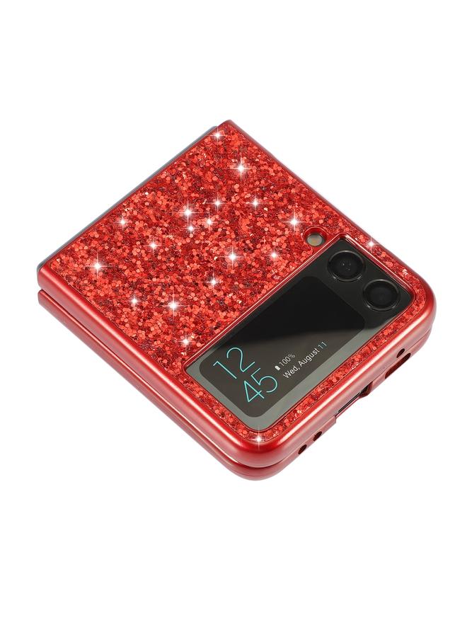 اس-توب جراب لهاتف Samsung Galaxy Z Flip3 5G، جراب واقٍ من مادة TPU المقاومة للصدمات، لامع ومسحوق - Image 4