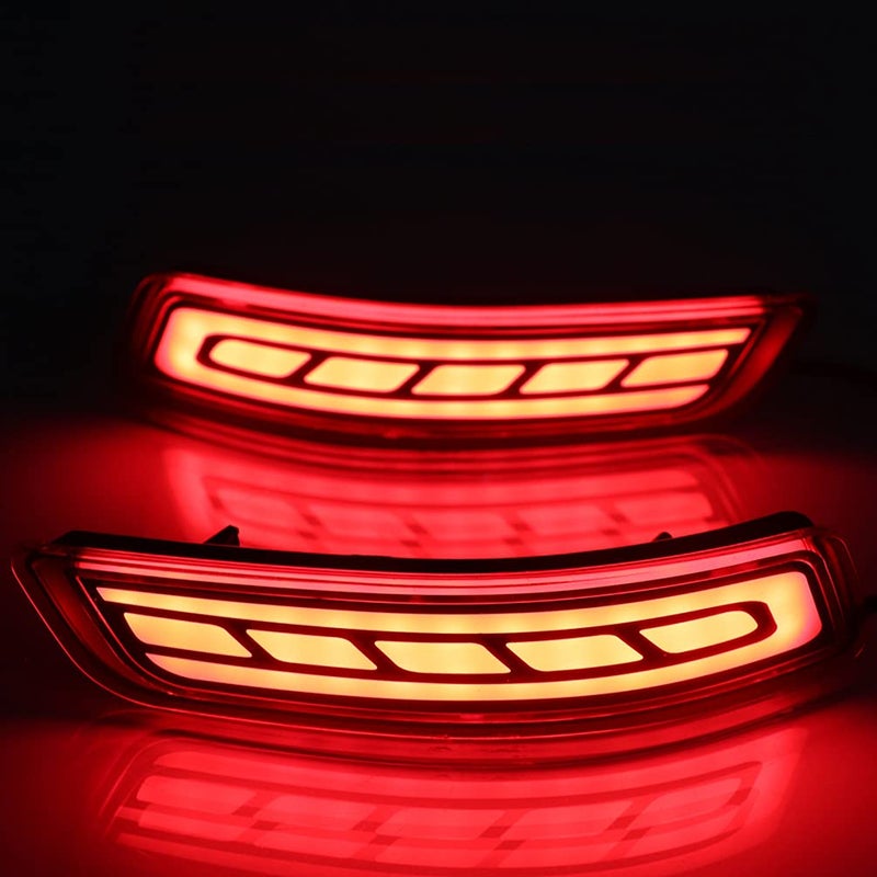 عاكس خلفي LED أحمر لمصباح خلفي لتويوتا كورولا ولكزس إي إس 2014-2018 - Image 3