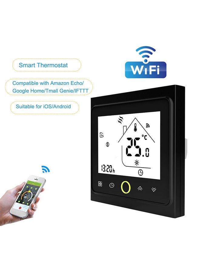 نيبمينينت جهاز ذكي للتحكم في درجة الحرارة ومزود بشاشة LCD 23930 أسود  - Image 2