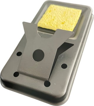One Piece Small Size Black Soldering Iron Stand and Cleaning Sponge - 1 Piece - pzsku/ZD1B27A21581CC742BBC2Z/45/_/1730529630/2ada1812-9190-47f4-8c7b-acd3d0dae670