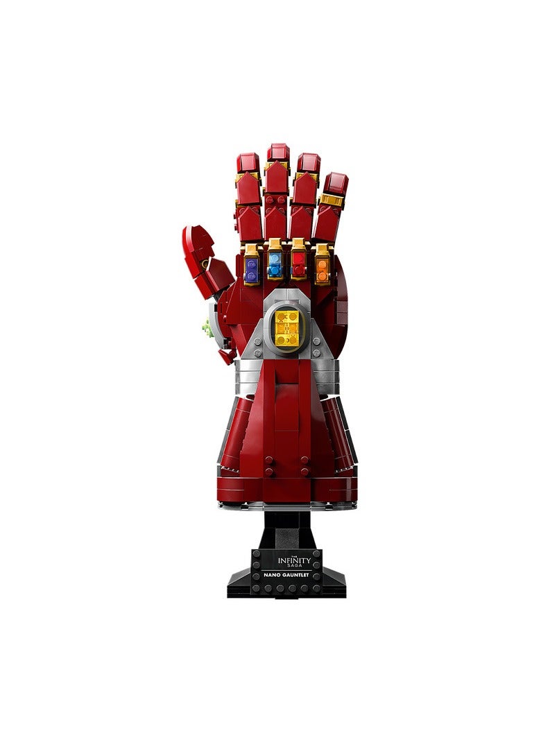 general Iron Warrior Battle Nano Infinity Gauntlet Small Pellet Building Block Toys, Creative Puzzle Models for Kids and Marvel Fans - Image 1