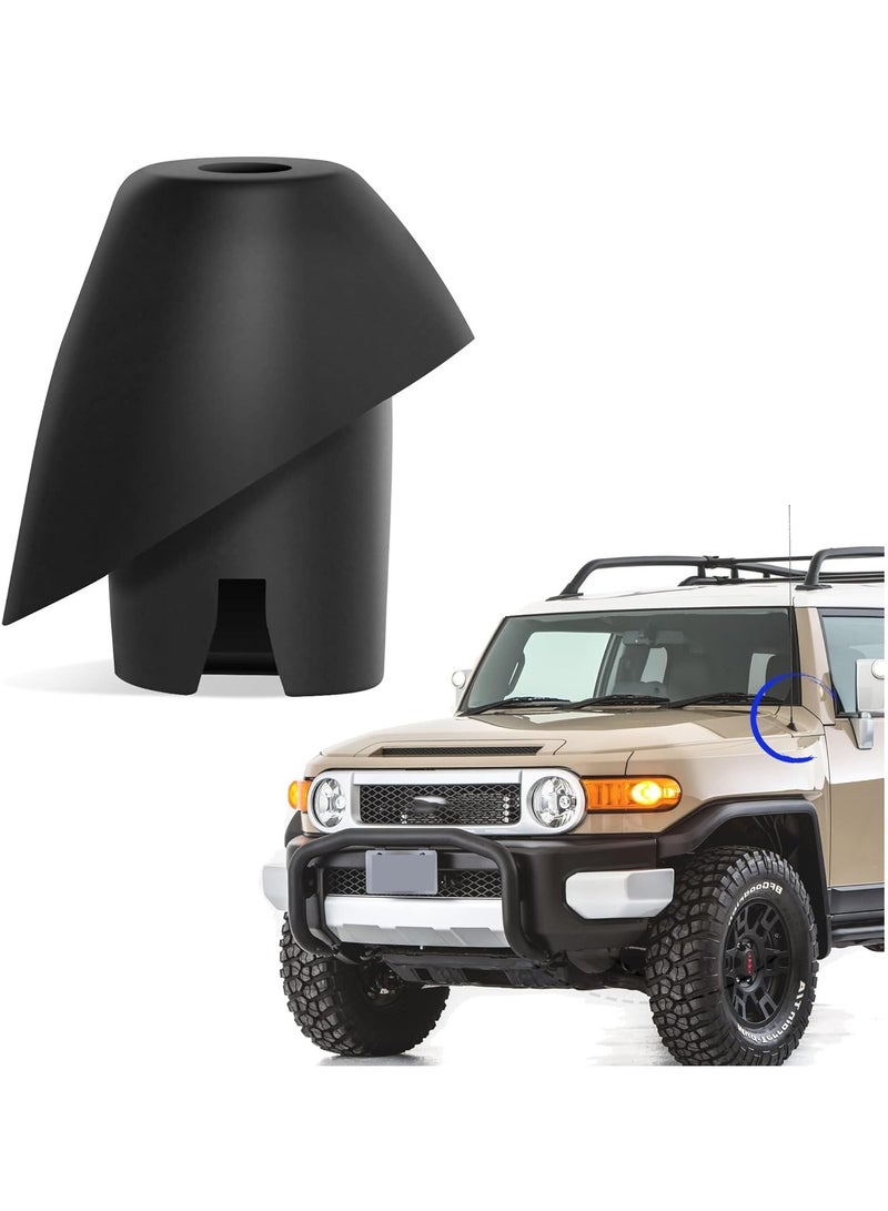 Generic Anina Antenna Base for Toyota FJ Cruiser 2007-2017 Antenna Mount Car Radio Antenna Ornament 8639235032, 8639235031 Rubber Antenna Grommet Topper  - Image 1
