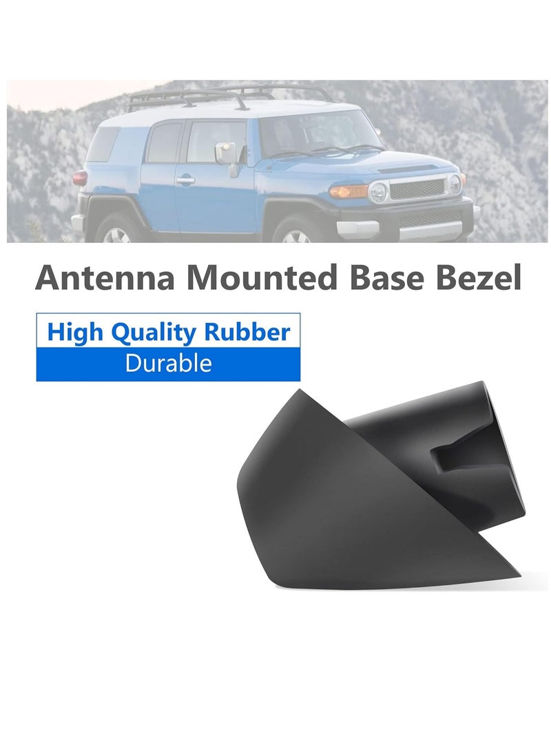 Generic Anina Antenna Base for Toyota FJ Cruiser 2007-2017 Antenna Mount Car Radio Antenna Ornament 8639235032, 8639235031 Rubber Antenna Grommet Topper  - Image 3