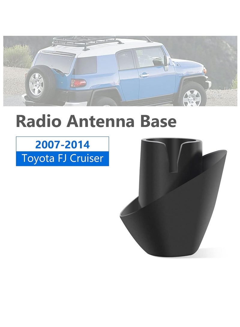 Generic Anina Antenna Base for Toyota FJ Cruiser 2007-2017 Antenna Mount Car Radio Antenna Ornament 8639235032, 8639235031 Rubber Antenna Grommet Topper  - Image 5