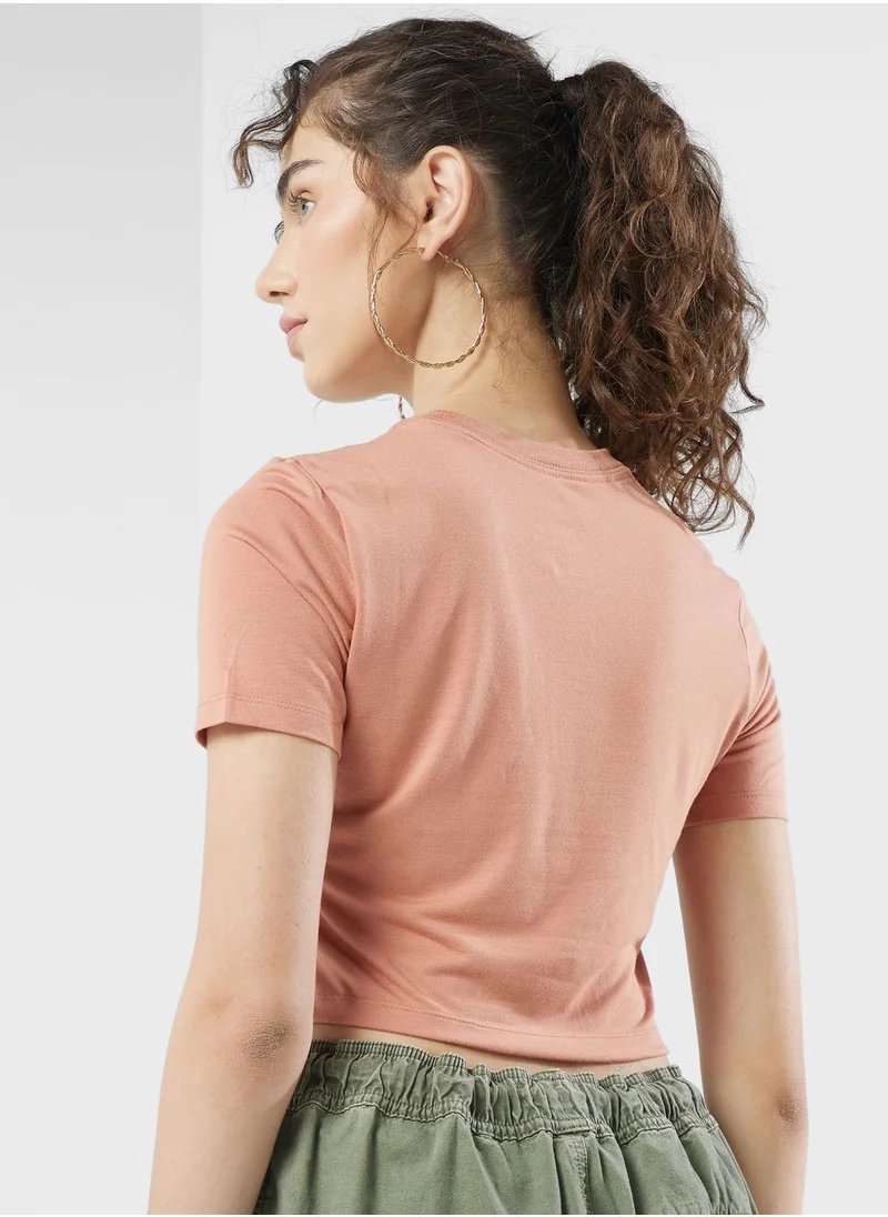 Nike Nsw Essential Slim Crop T-Shirt