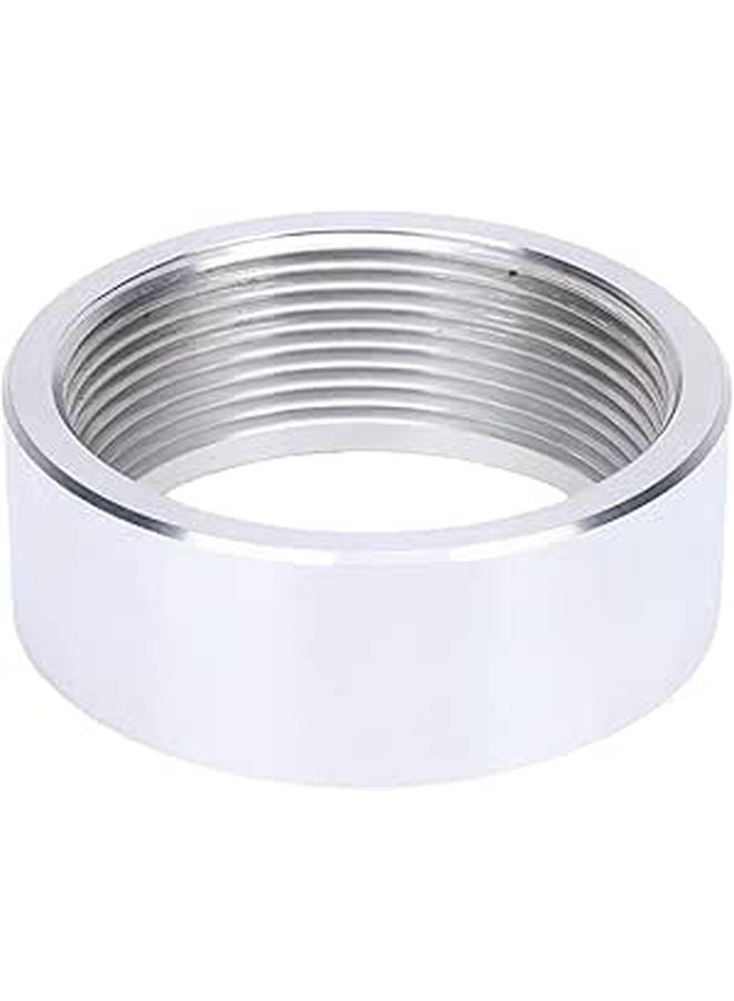 Aluminum Alloy 2 Inch NPT Female Thread Weld On Pipe Coupling for Industrial Fluid Systems - Image 1