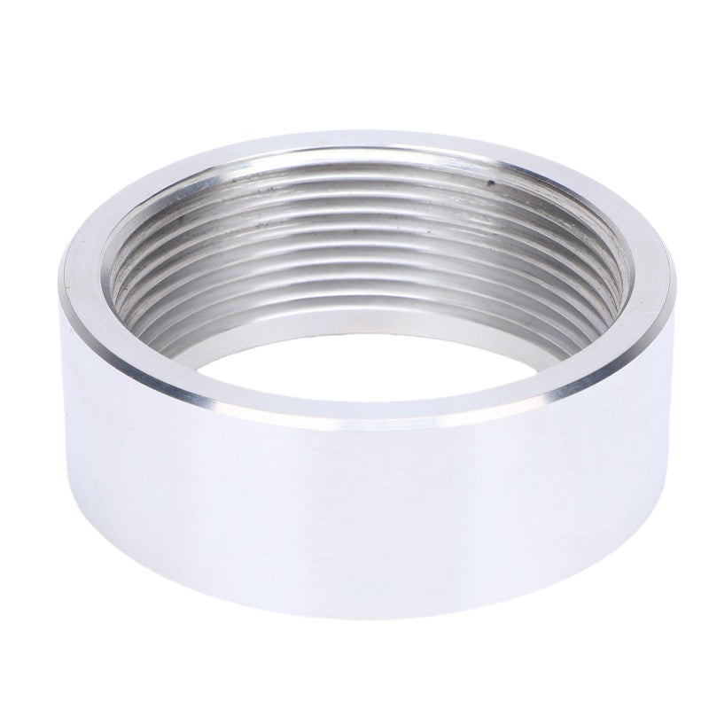 Aluminum Alloy 2 Inch NPT Female Thread Weld On Pipe Coupling for Industrial Fluid Systems - Image 2