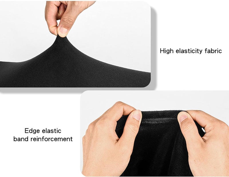 GOWENIC Dust Cover for AT LP120XBT USB AT LP120XUSB Compatible Turntable (Not Compatible for LP120), Light, Dust, Scratch Protection, Fabric (Black) - Image 3