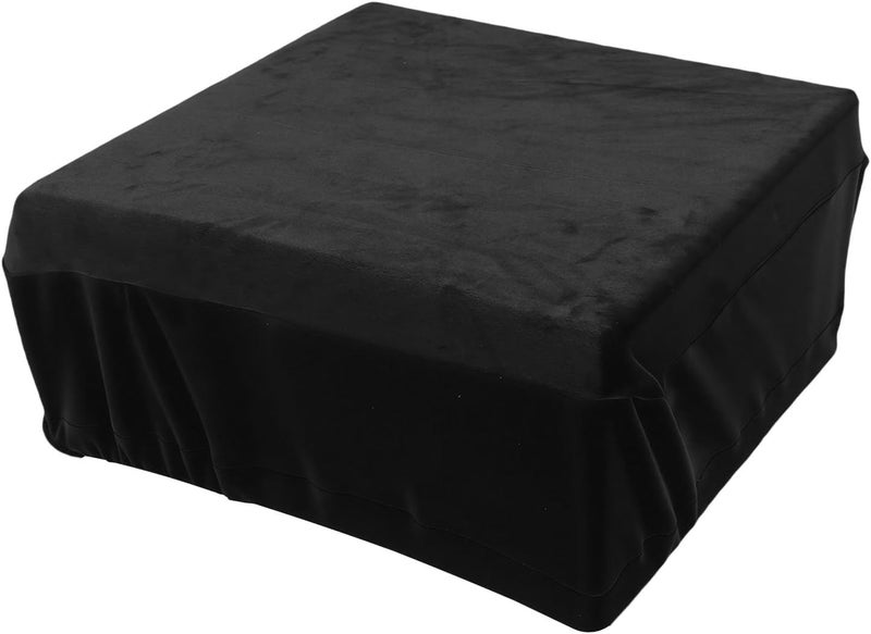 GOWENIC Dust Cover for AT LP120XBT USB AT LP120XUSB Compatible Turntable (Not Compatible for LP120), Light, Dust, Scratch Protection, Fabric (Black) - Image 1