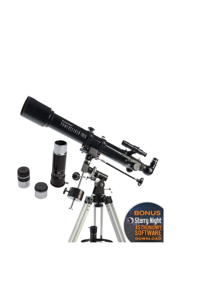 Celestron Celestron Powerseeker 70EQ Refractor Telescope  - Image 1