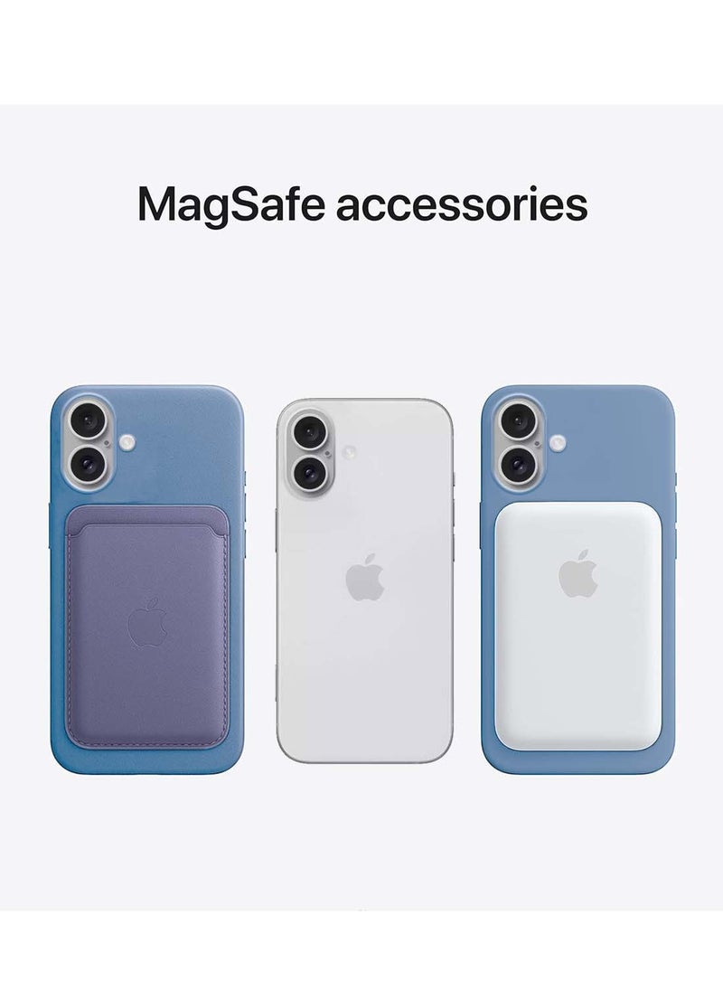 Wtech - Apple iPhone 16 2024 Premium Soft Liquid Silicone Case Cover - Winter Blue - Image 1