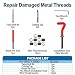 Alltooetools M10 X 125 Thread Repair Kit Metric Helicoil Kit with HSS Drill Bit 10PC Wire Thread Inserts - Image 2