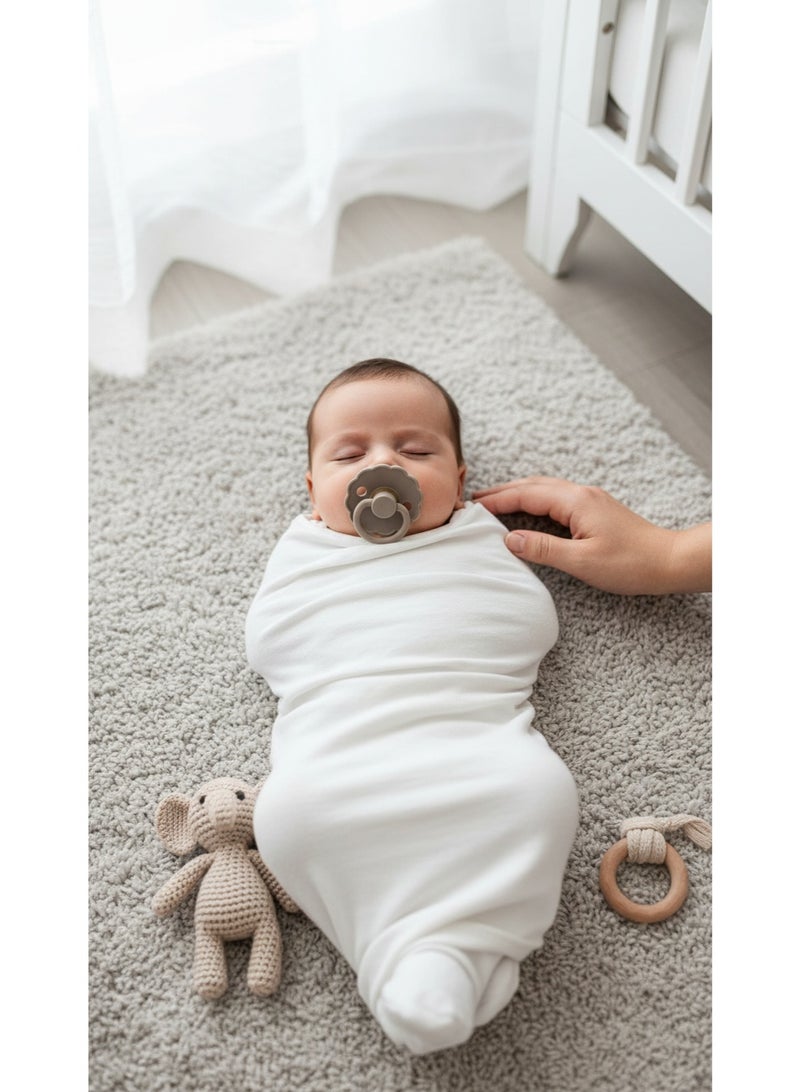 FRIGG Natural Latex Baby Pacifier | Size 1 (0–6 Months) | BPA-Free, Orthodontic Soother | Designed & Made in Denmark - Image 3