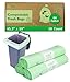 bioMat 64 Gallon Compostable Trash Bags 30 Count Extra Large Kitchen Compost bags for Food Waste BPI CMA and ASTM D6400 Certified Kitchen Food Scrap Waste Bags - Image 1