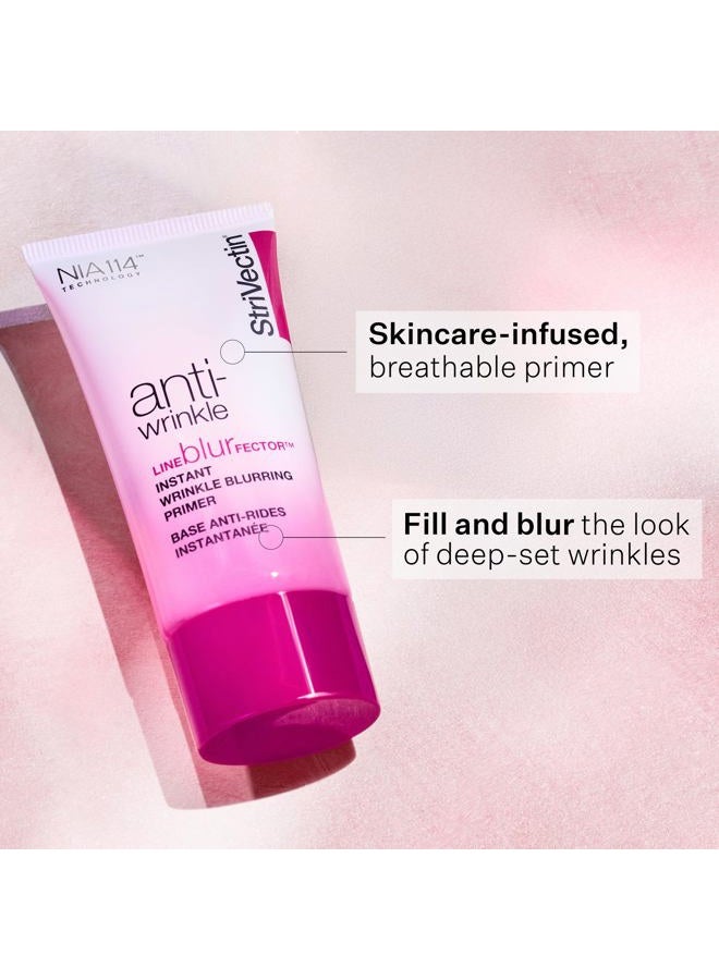 Strivectin Line BlurFector™ Instant Wrinkle Blurring Primer, skin primer to help blur and fill the look of wrinkles, makeup primer for smooth skin, 1 oz. - Image 2