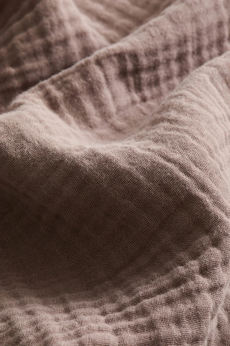 H&M 2-pack cotton muslin pillowcases