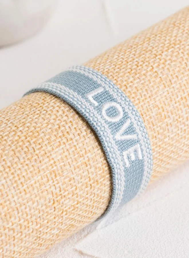Take Two  Multi-Color (Love) Embroidered Woven Bracelet for Women | Best Price UAE