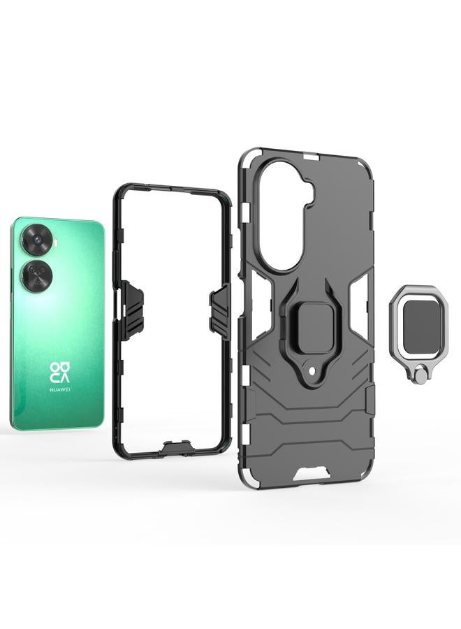 اس-توب جراب لهاتف Huawei nova 11 SE 4G مزود بحلقة مغناطيسية وغطاء هاتف من البولي يوريثان الحراري - Image 5