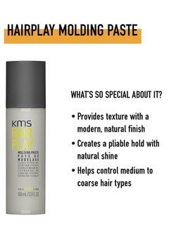 kms KMS Hair Play Molding Paste 100 ml  - Image 4