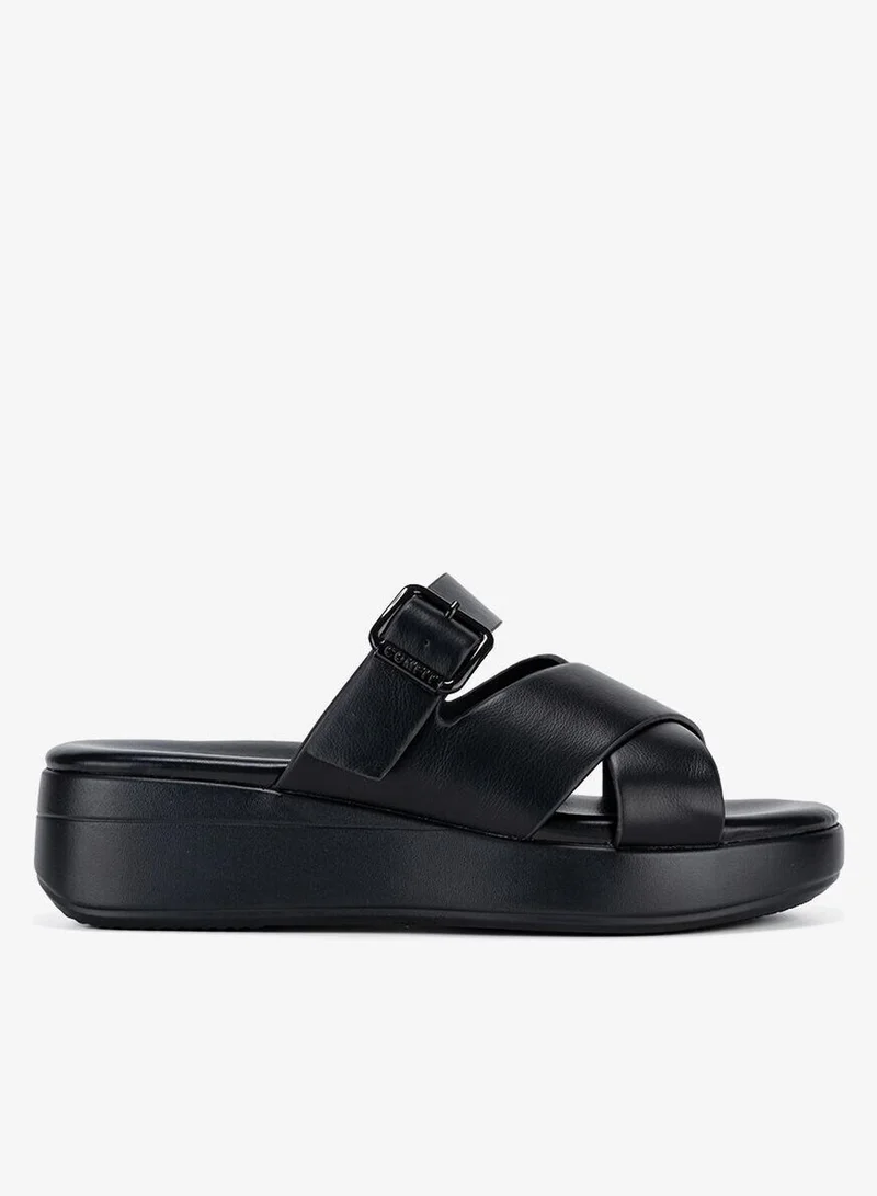 Bata Comfit Platform Slide Sandals