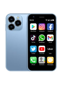 SOYES SOYES XS16 Mini 4G Smartphone – Android 10, 3 GB + 64 GB, 3.0″ HD Display, 2000 mAh Fast-Charge Battery, Dual-SIM Ultra-Portable Card-Body Phone  - Image 1