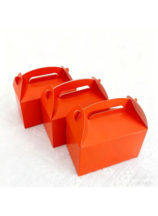 Orange Red Gift Box Set 35Pcs 16x9x8 6Cm For Gifting Souvenirs Afternoon Tea - Image 2
