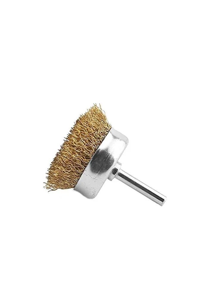 ABBASALI Set of 5 Wire Wheel and Cup Brush Set for Drill Attachments  - Image 2