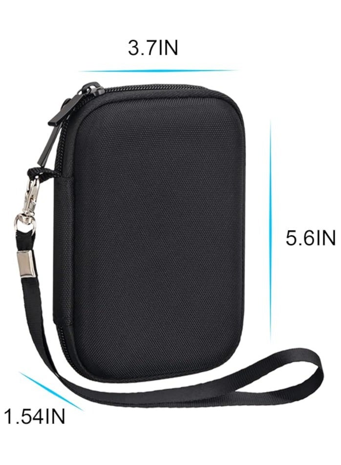 erorex Hard Drive Carrying Case for SanDisk Professional PRO-G40 SSD 1TB 2TB 4TB USB-C External Solid State Drives EVA Shockproof Water Repellent Storage Travel Bag, Black+Gray - Image 2