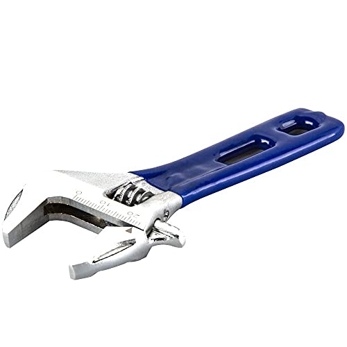 Ainuosen Wide Opening Stubby Adjustable Wrench Spanner with Short Handle 4 inch Chrome Vanadium Steel Forged - Image 3