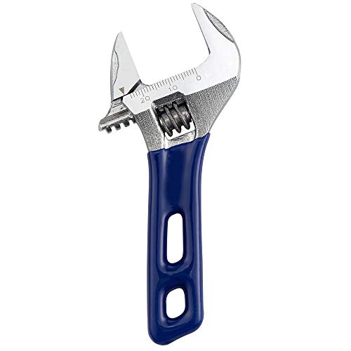 Ainuosen Wide Opening Stubby Adjustable Wrench Spanner with Short Handle 4 inch Chrome Vanadium Steel Forged - Image 1