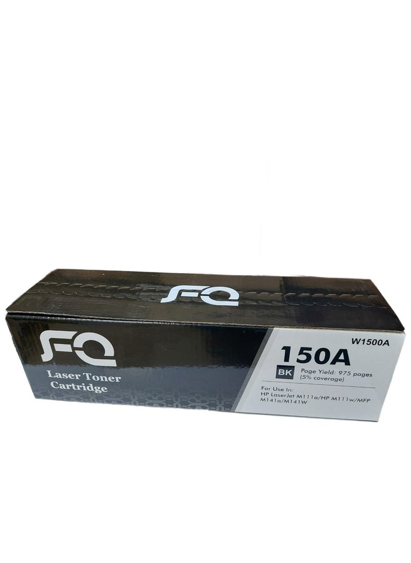 FQ Compatible Toner Cartridge W1500A (150A) Compatible with HP LaserJet M111 / MFP M141  - Image 1