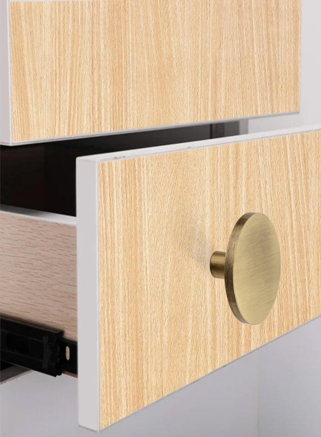SARDAR Round Knob-Antique Finish | Desk Pull Knobs, Cabinet, Wardrobe Furniture Chest Knobs | Knob Pull Perfect for Home, Kitchen & Office Drawers (2) - Image 3