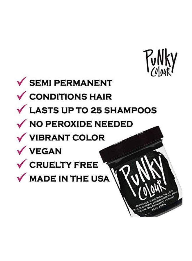 Punky Semi Permanent Conditioning Hair Color Ebony 100ml - Image 3