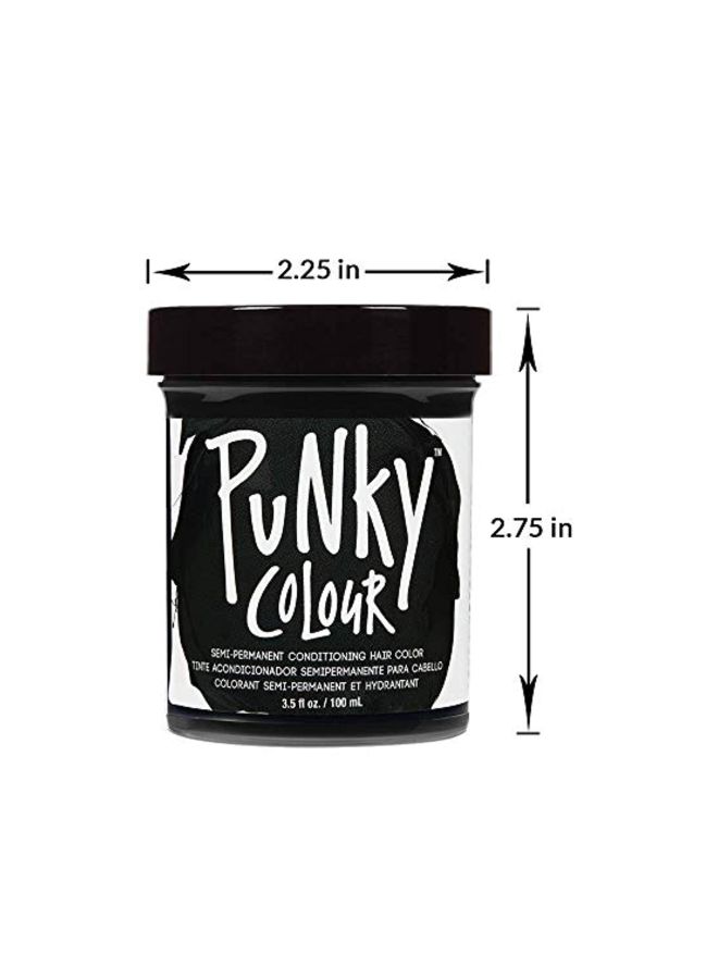 Punky Semi Permanent Conditioning Hair Color Ebony 100ml - Image 2