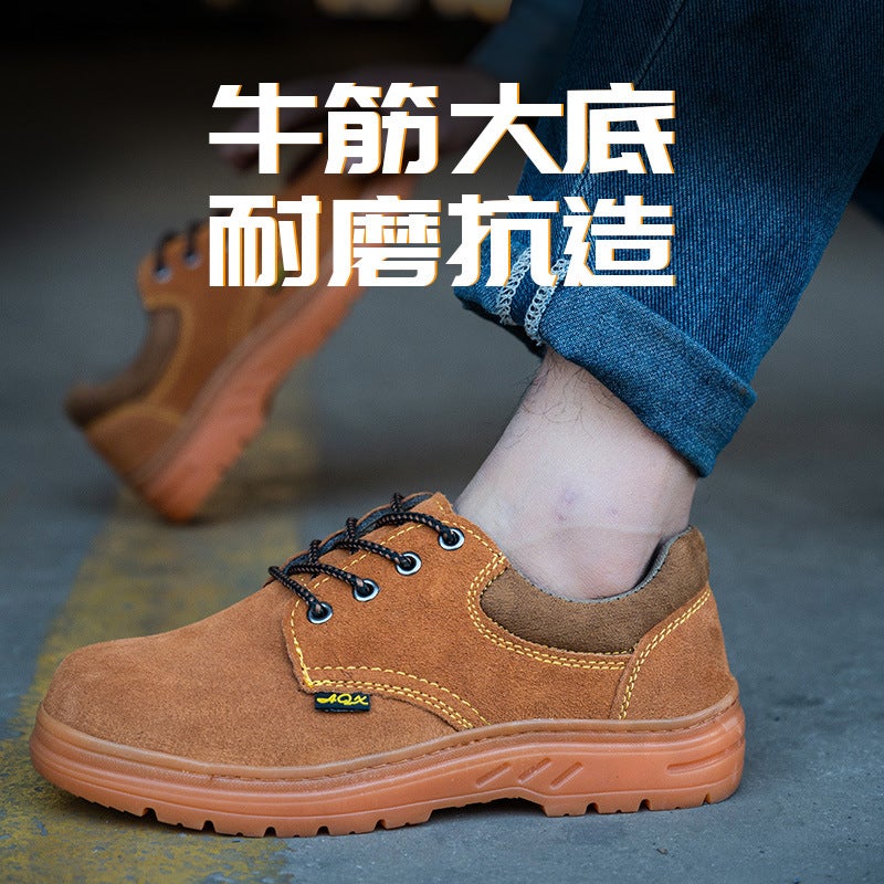 Men's Safety Boots with Steel Toe Cap, Impact & Puncture Resistant, Breathable - Image 5