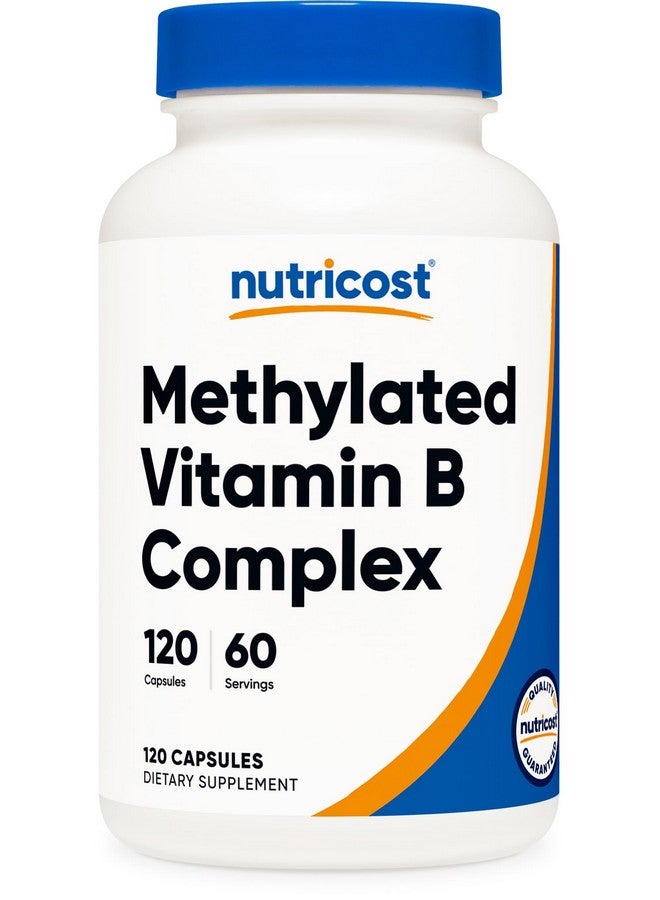 Nutricost Methylated Vitamin B Complex 120 Capsules - (60 Servings) Gluten-Free - Image 1