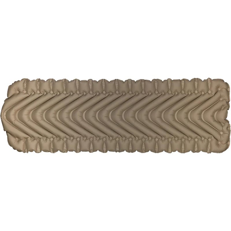 KLYMIT Insulated Static V Inflatable Sleeping Pad | Comfortable, Lightweight, Easy to Inflate, Portable Air Bed Mattress for Camping, Backpacking and Hiking â€” Coyote Sand - Image 2