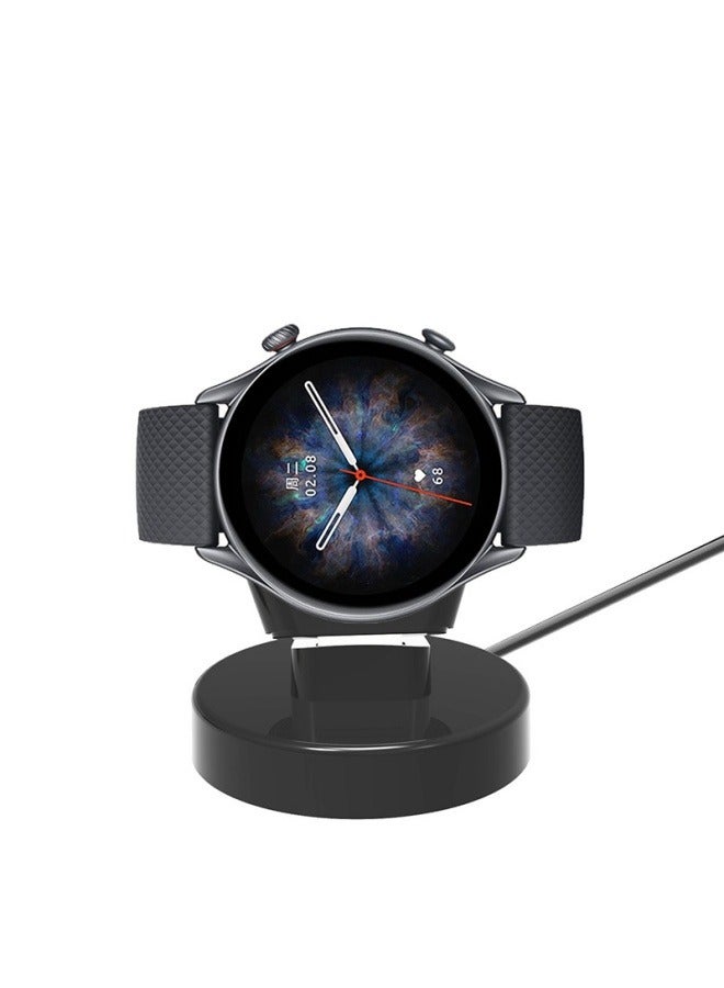 Suitable for Huami Amazfit GTR 3 Pro watch mini charger charging base GTS 3 charger bracket charging cable length 100cm - Image 3