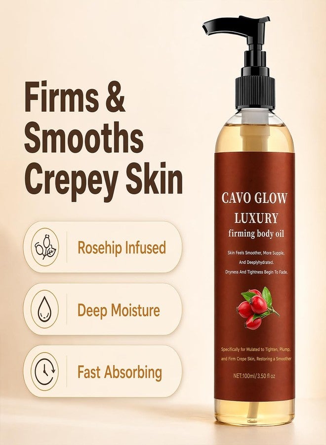 Aiwejay Cavo Glow Body Oil for Crepey Skin, Firming Body Oil for Women, Fast-Absorbing, 1 Bottle - Image 3