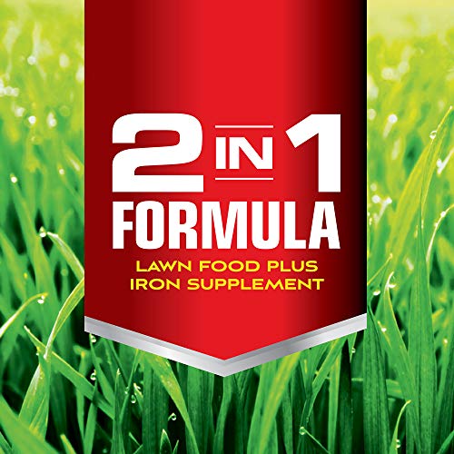 Scotts Green Max Lawn FoodFL, Lawn Fertilizer Plus Iron Supplement for Greener Grass, 5,000 sq. ft., 15.15 lbs. - Image 3